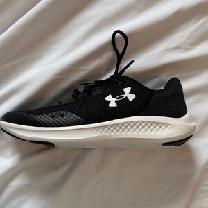 Under Armour Black and White Athletic Shoes